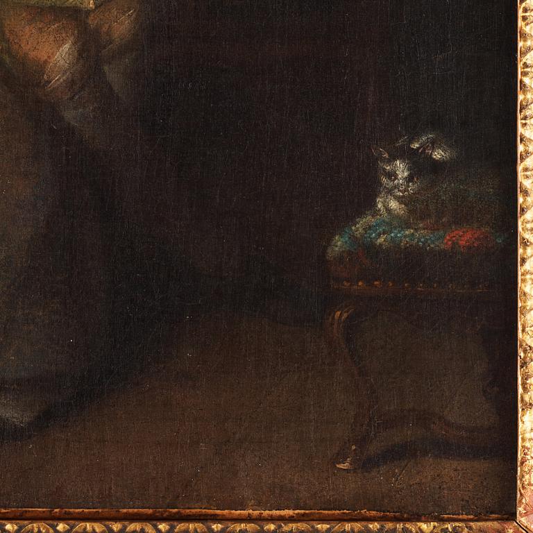 Jean-Baptiste-Simèon Chardin Tillskriven, "Les Fiancées".