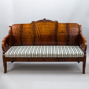A Russian Biedermeier sofa, mid-19th Century/ latter half of the 19th Century.