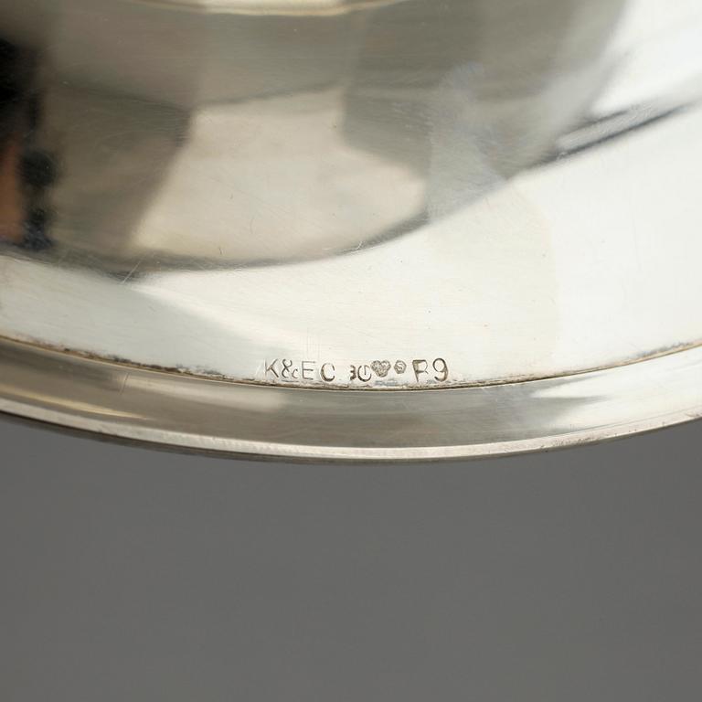 SÅSSKÅL, silver, Erik Löfman GAB 1974. Tot vikt ca 428g.