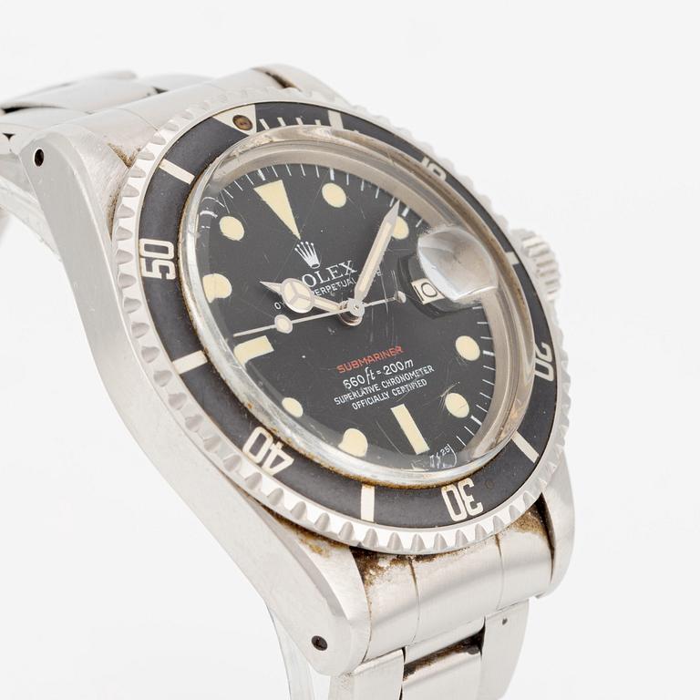 Rolex, Submariner, "Red Mark V", ca 1974.