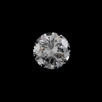 A loose brilliant-cut diamond, 0.83 ct D-E/VVS, very good cut.