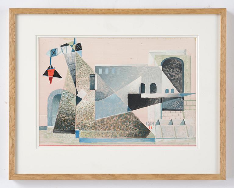 Gösta Adrian-Nilsson, Cityscape.