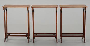 BORD, 3 st, 1800-tal.