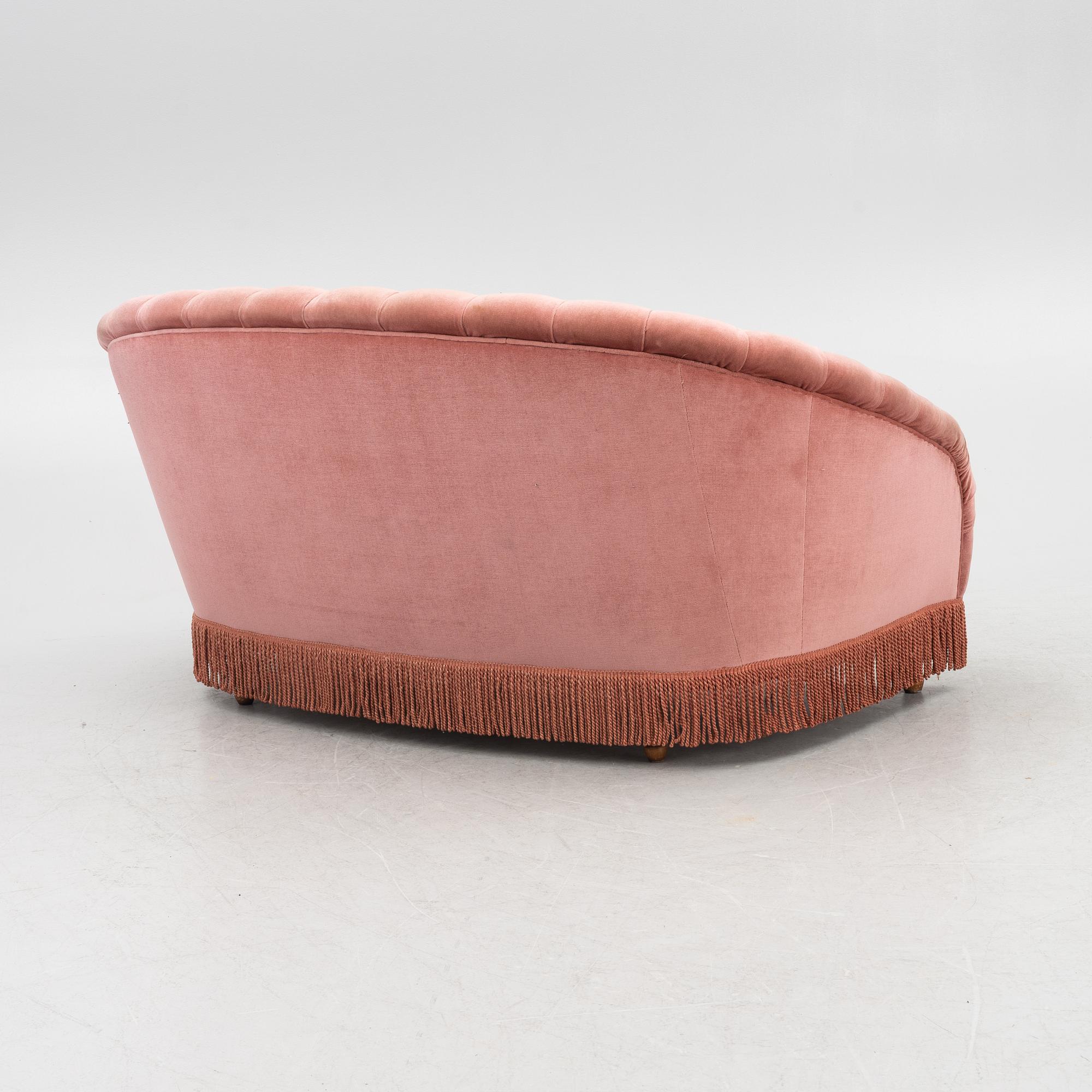 Carl Cederholm. soffa, Firma Stil & Form, Stockholm, 1940/50-tal.