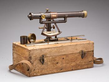 MÄTINSTRUMENT, FR J BERG Stockholm. 1900-tal.