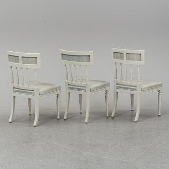 STOLAR, 3 st, sengustavianska, omkring år 1800.