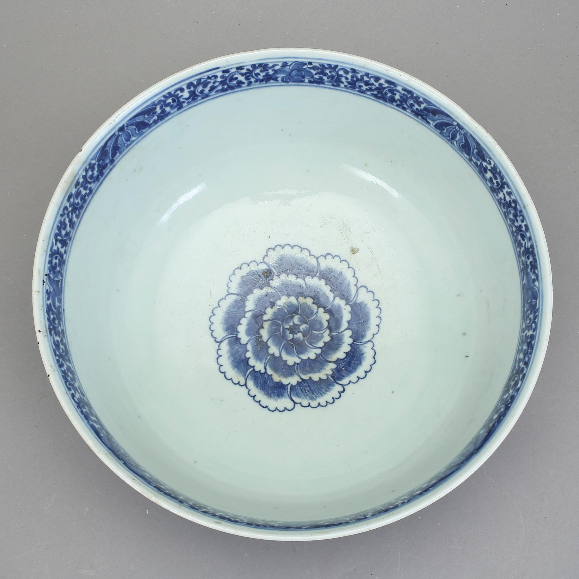 SKÅL, porslin, Kina, 1800-tal.