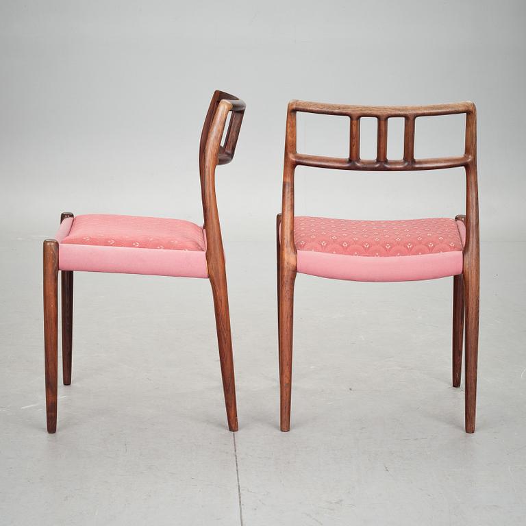 STOLAR, 4 st, J L Möller Models, Danmark, 1900-talets andra hälft.