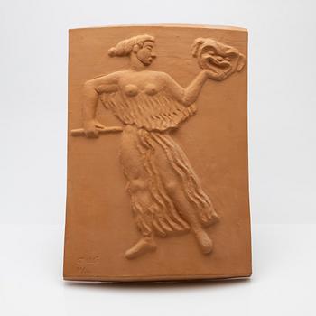 Carl Milles, after, wall relief, signed and numbered 113/200.