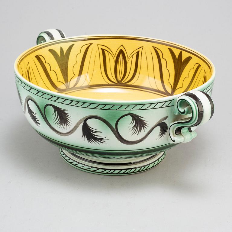 ARTHUR PERCY, skål, fajans, Gefle.