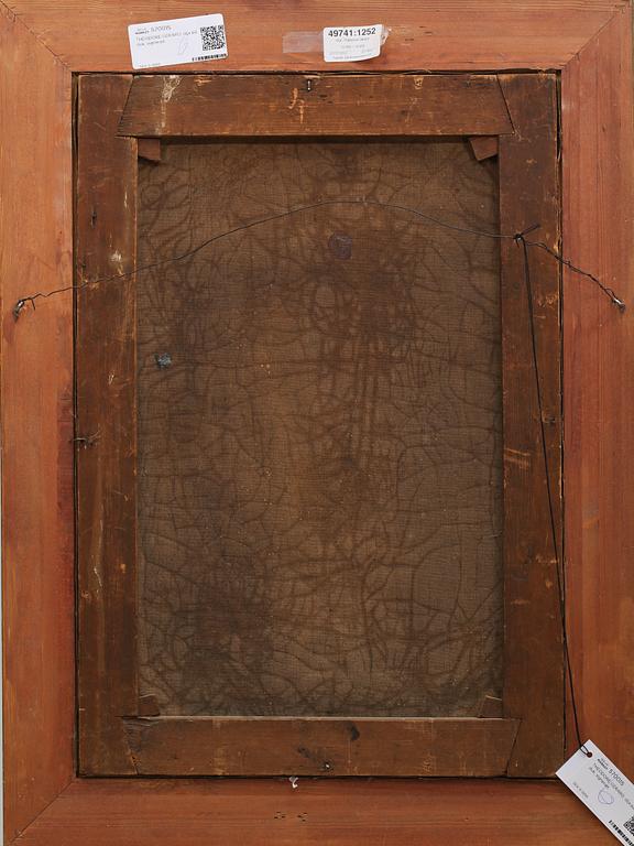 THÉODORE GÉRARD, olja på duk, signerad.