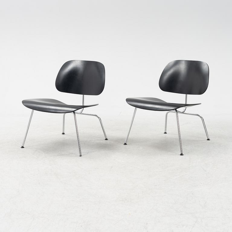 Charles and Ray Eames, ett par fåtöljer, "LCM",  Vitra.