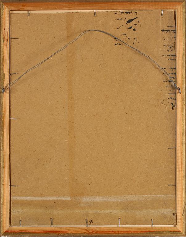 REGINALD JONES, akvarell, signerad.