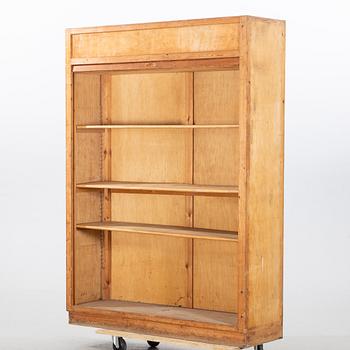 a roll top cabinet, mid 20th century.