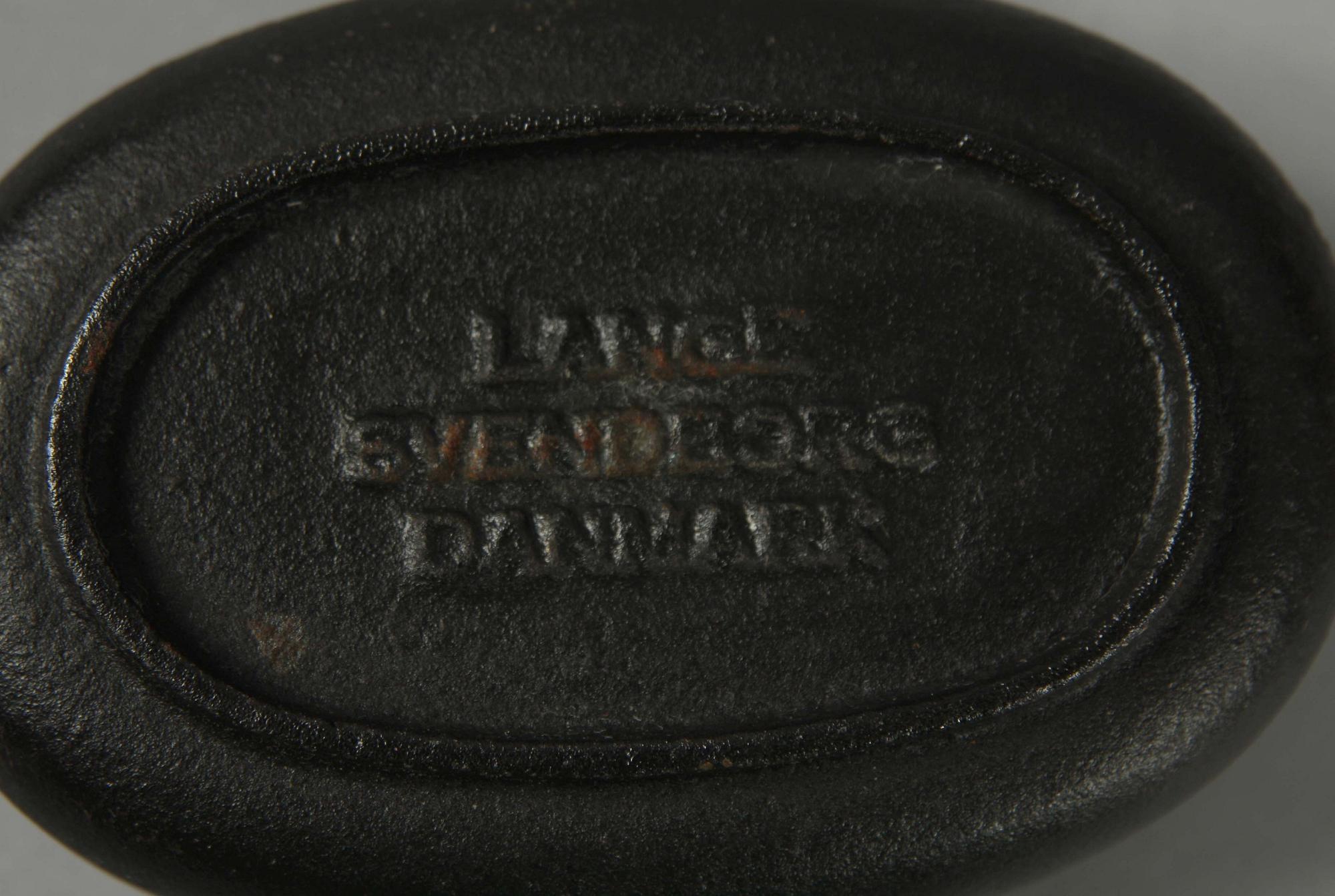 FONDUESET, gjutjärn och teak. Danmark.