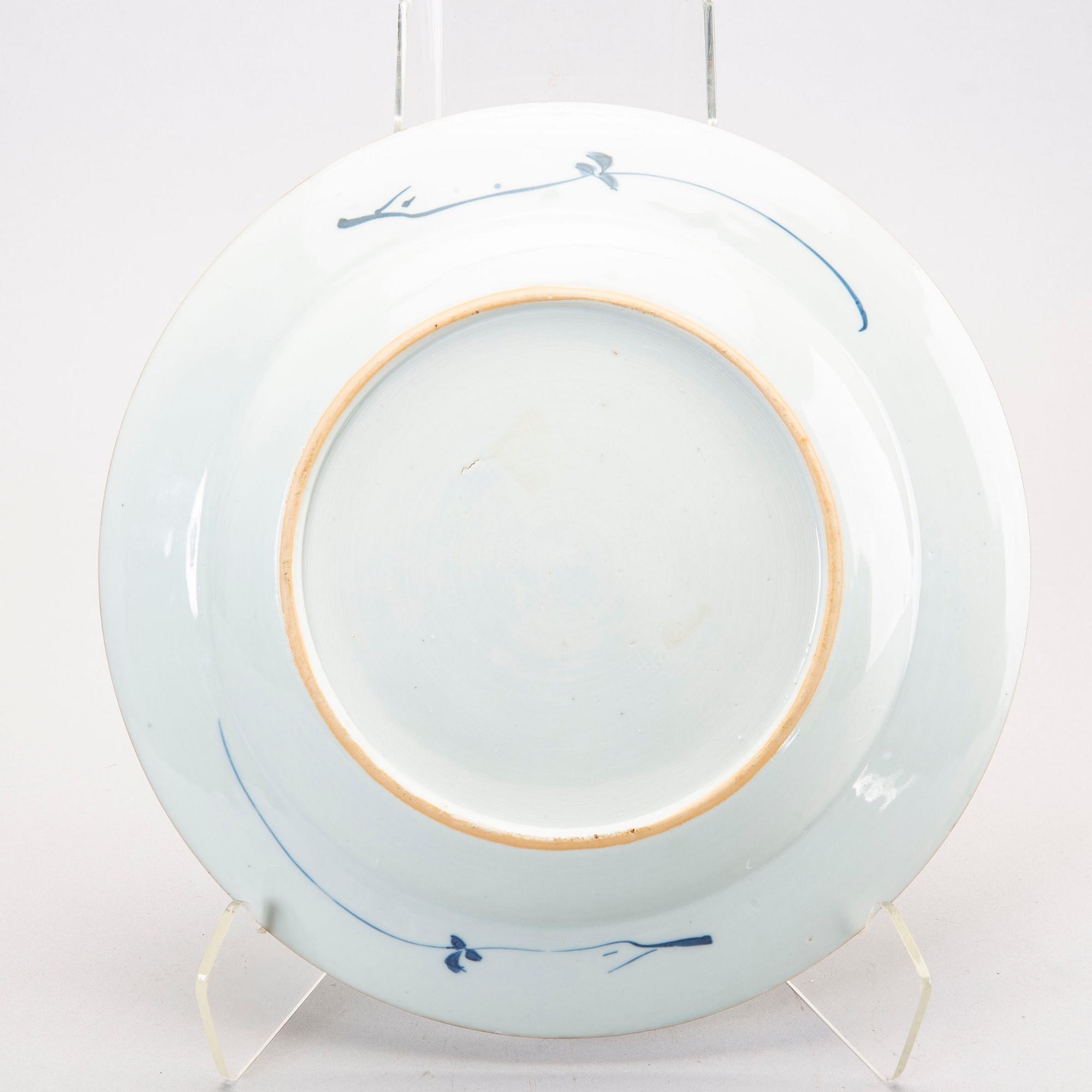 Fat, Kina  Qingdynastin, tidigt 1700-tal porslin.