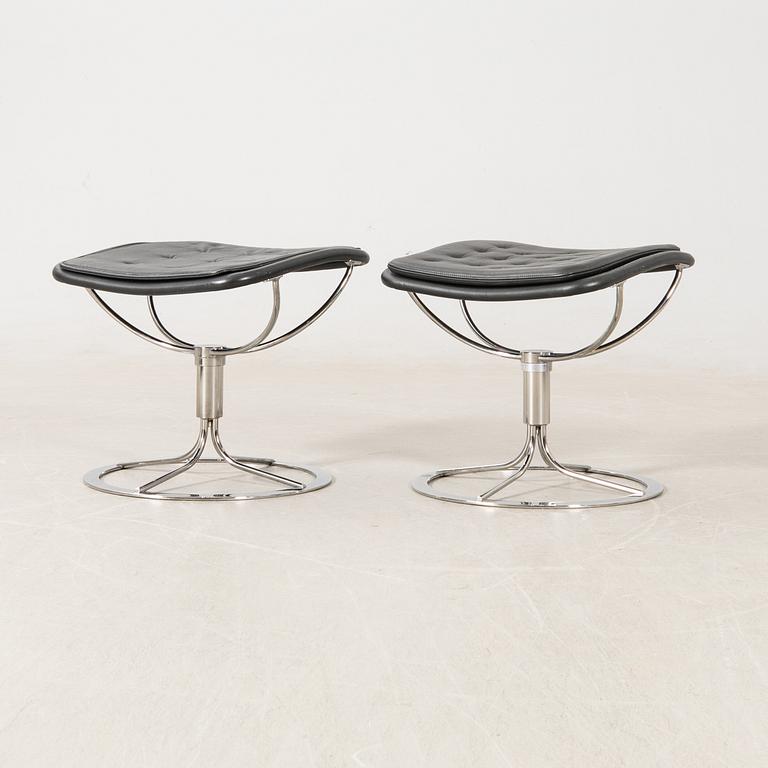Bruno Mathsson, footstools, a pair, "Jetson", DUX.