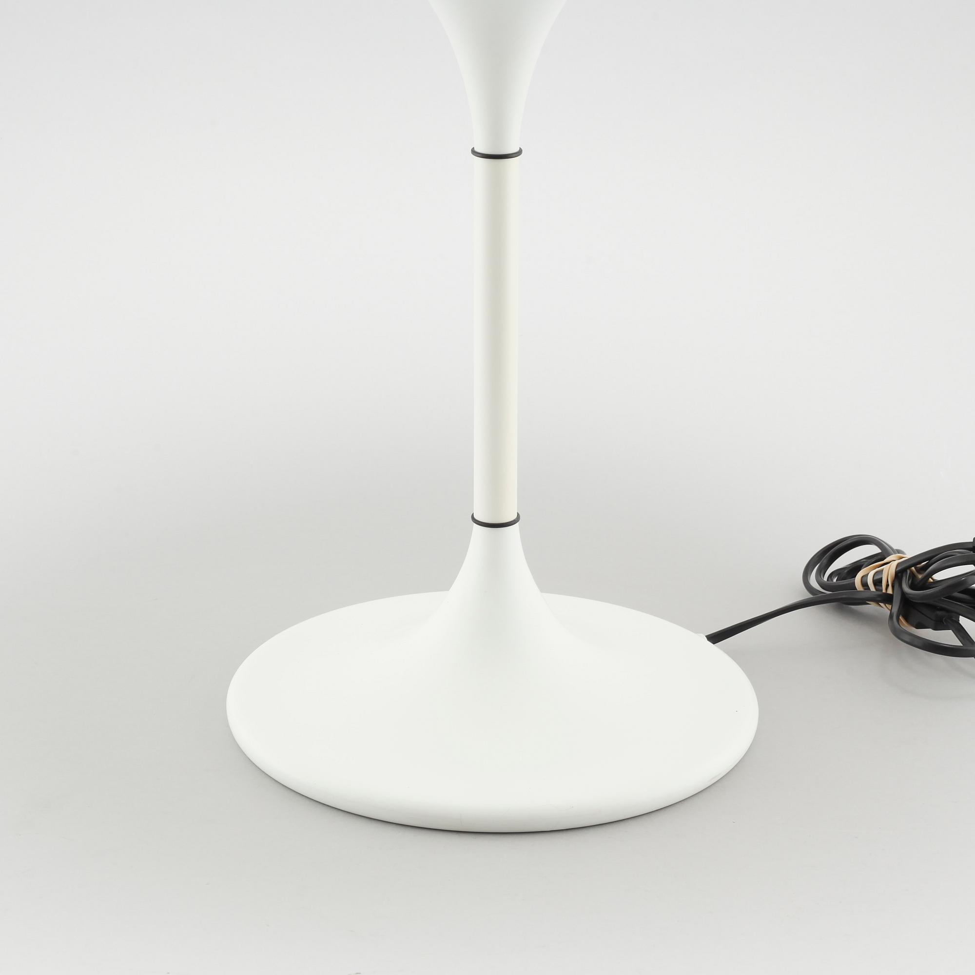 A table lamp by Preben Jacobsen for Fog & Mørup, model "Cosmos", designed in 1984.