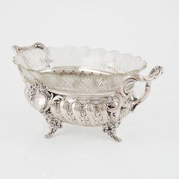 Gustaf Möllenborg, jardinjär, silver, Stockholm, 1890.