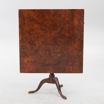 A folding table, Mälardalen, first half of the 19th century.