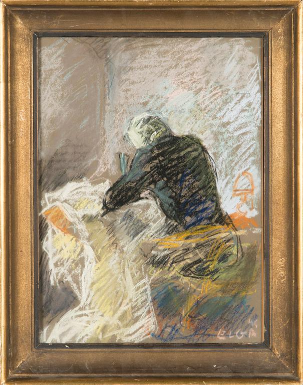 Elga Sesemann, Vid bordet.