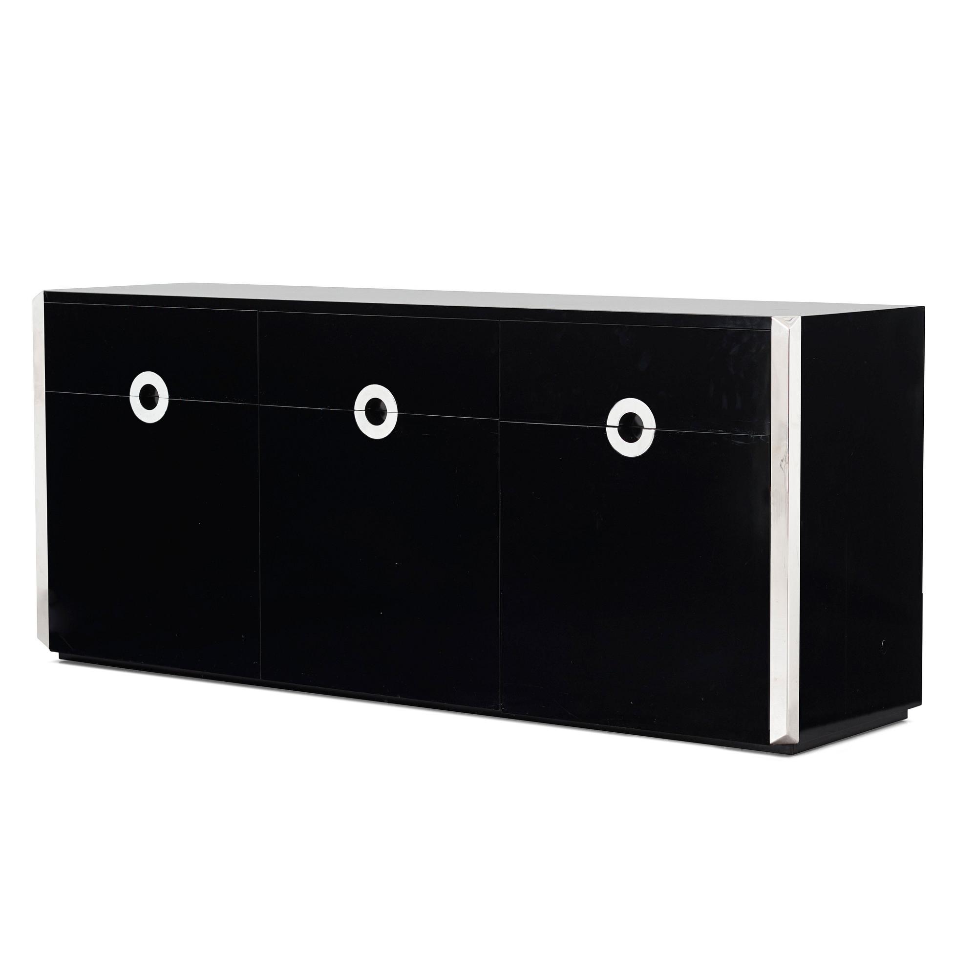 Willy Rizzo, a sideboard, Mario Sabbot, Italy 1970s.