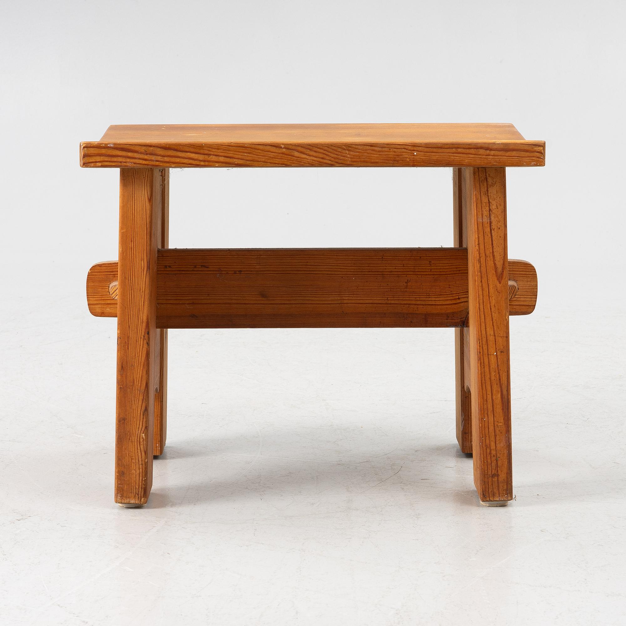 David Rosén, stool, 'Berga', Nordiska Kompaniet, 1940s.