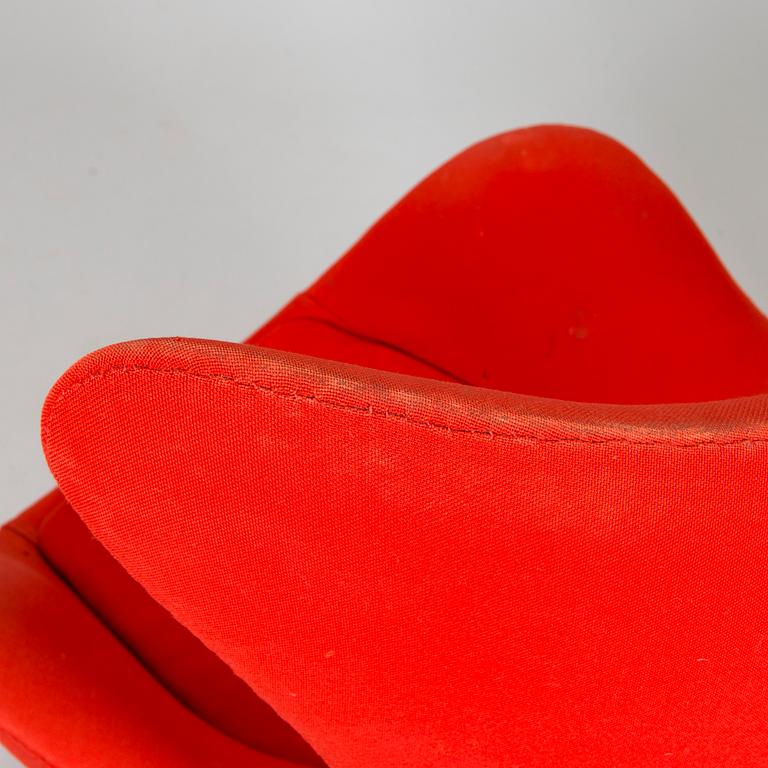 Arne Jacobsen, fåtölj "Ägget", Fritz Hansen, Danmark troligen 1970-tal.