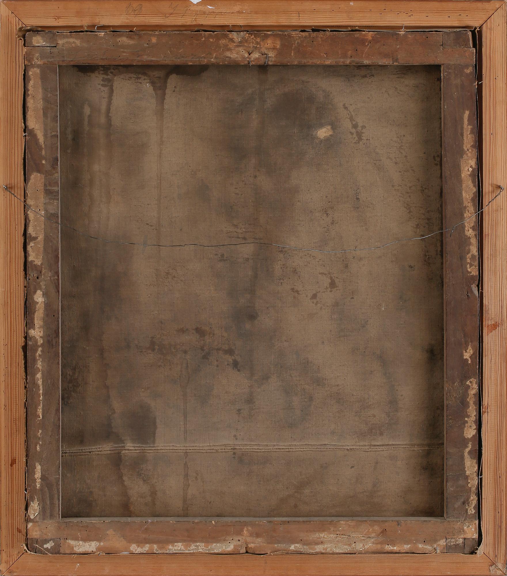 OKÄND KONSTNÄR, Italiensk skola, Olja på duk, ej signerad. 1600/1700-tal.