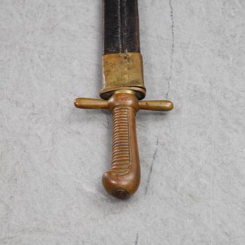 Faskinkniv, Tyskland, 1800-talets mitt.