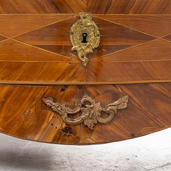 A Rococo chest of drawers, second half of the 18th Century.