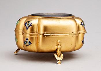 SKRIN, pietra dura, Italien, sent 1800-tal.