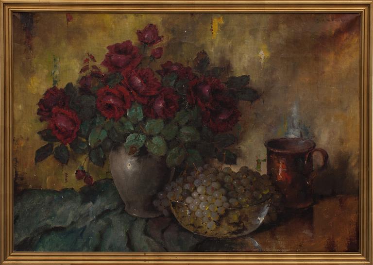 CARL H. FISCHER, olja på duk, signerad.