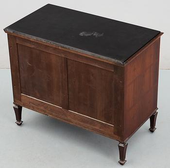 An Axel Einar Hjorth palisander chest of drawers, probably by cabinetmaker Hj Wickström 1927.