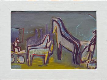 EVE ERIKSSON, olja på duk, sign.