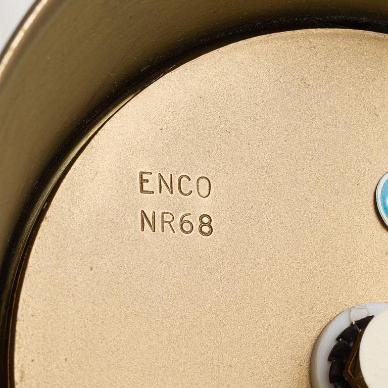 Bordslampor, ett par, modell 68, Enco, 1900-talets andra hälft.