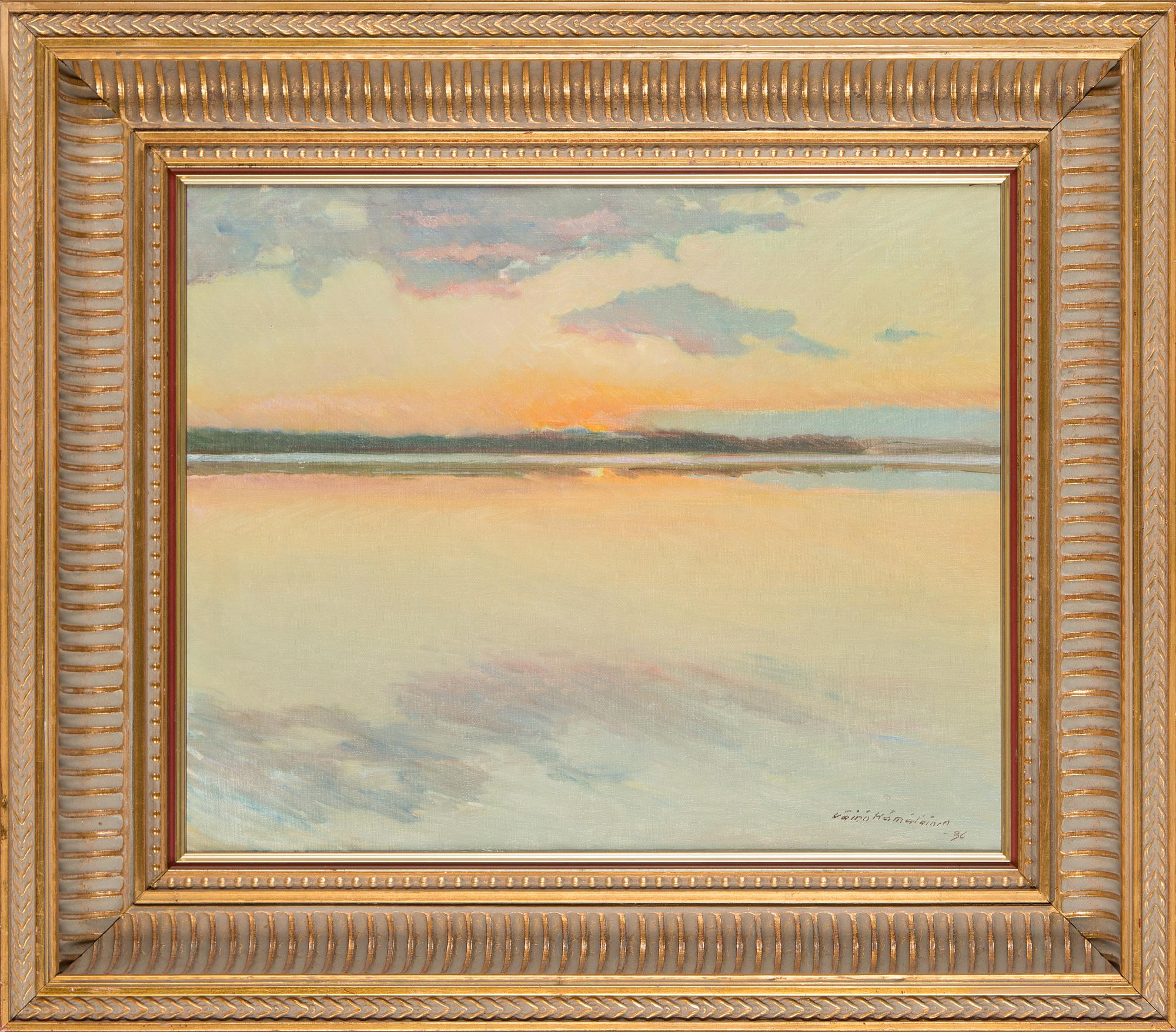 Väinö Hämäläinen, oil on canvas, signed and dated -36.
