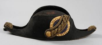 BICORNE, kustartilleriet, 1800-tal.