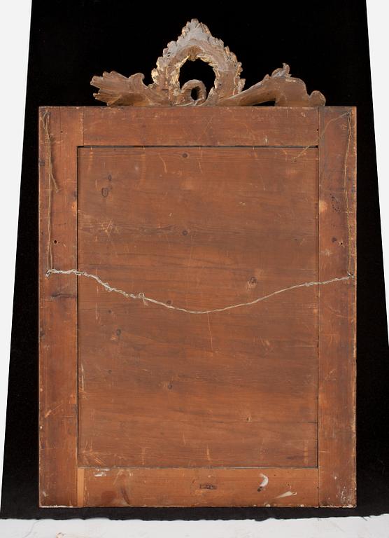 SPEGEL/RAM. Gustavianskt stockholmsarbete 1790.