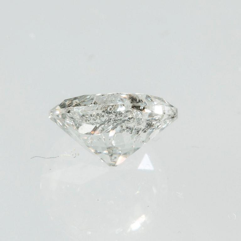DIAMANT, gammalslipad, oinfattad ca 0.65 ct.