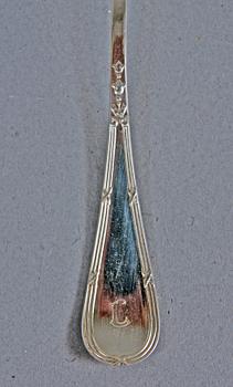 BESTICK, 59 delar, silver. C.G Hallberg "Rosen".