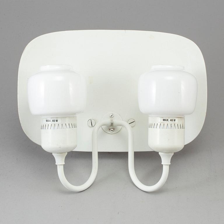 HANS-AGNE JAKOBSSON, a two-light wall light, second half of the 20th century.