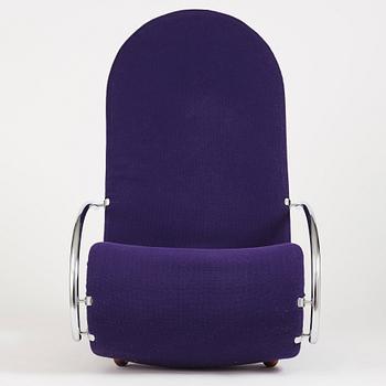 Verner Panton, a lounge chair, "modell H", system 1-2-3
Fritz Hansen, Denmark 1975.