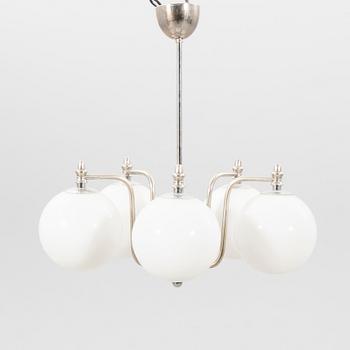 Ceiling lamp, functionalist style, first half of the 20th century.