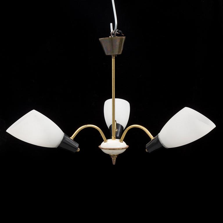 A 1940s ceiling light, Oy Lindström Säjkö.