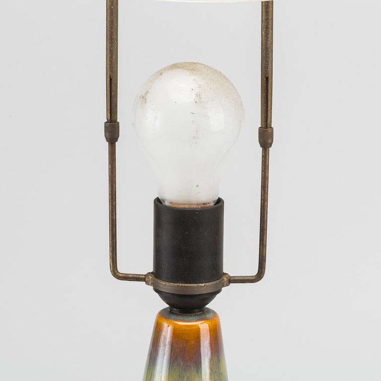 2 PCS OF TABLE LAMPS, Einar Johansen, Söholm stentöj, Bornholm, Denmark, second half of the 20th century,