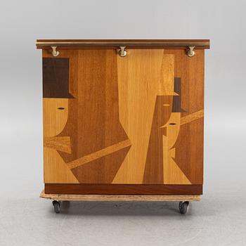 Swedish Modern, bardisk, omkring 1900-talets mitt.