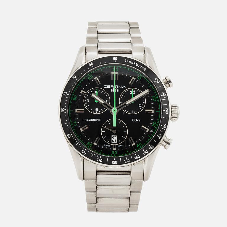 CERTINA, DS-2, Precidrive, chronograph, wristwatch, 41 mm.