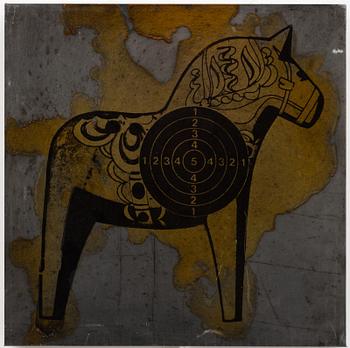 Peter Johansson, "The final solution to the problem of sculpture", polyptyk, 16 delar.