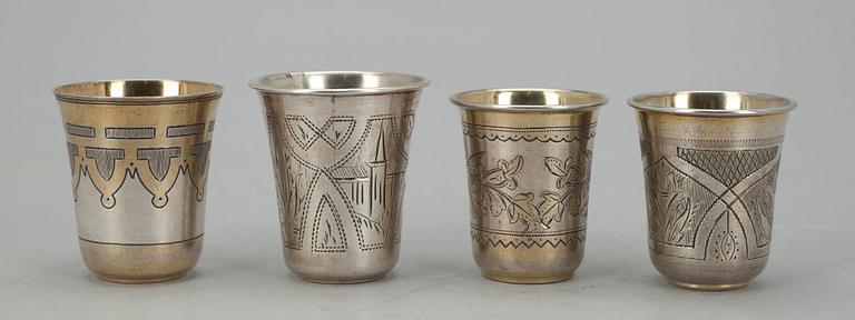 SUPKOPPAR 4 ST, Ryssland, 1900-talets början.